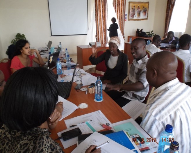 Message development committee meeting in Nairobi, Kenya