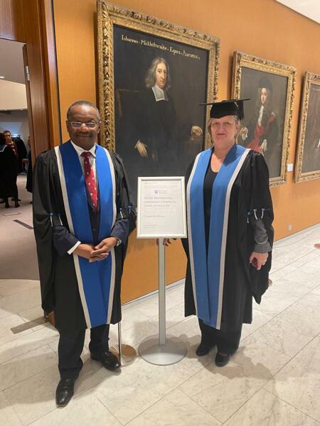Marleen Temmerman honoured with a Fellowship honoris causa of the by the Royal College of Obstetricians and Gynaecologists